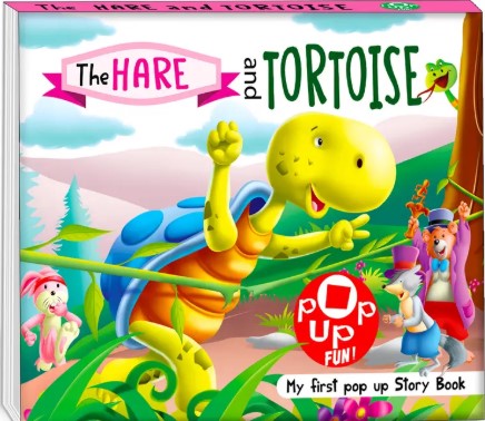 Hare & the Tortoise Pop Up Story Board Book